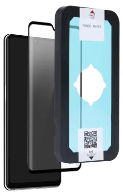Produktbild von Force Glass, Glas-Folie 2.5D Ölabweisend Huawei Mate 20, Schwarz transparent