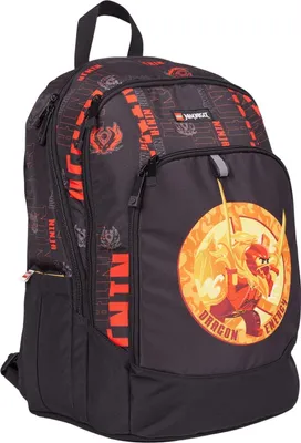 Immagine prodotto di Zaino scolastico NINJAGO con design Dragon Energy, materiale resistente