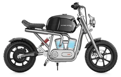 Obrázok produktu pre Hyper Gogo S9 Detská elektrická motorka tínedžerov do 60 kg, 12" kolesá, čierna