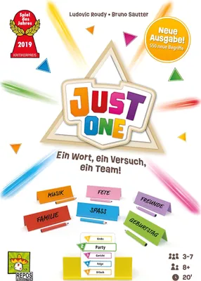 Produktbild von Asmodee Just One, Partyspiel, (Spiel des Jahres 2019)