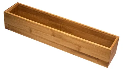 Obrázek produktu pro Bambusový organizátor skladovací box 38 x 8 cm