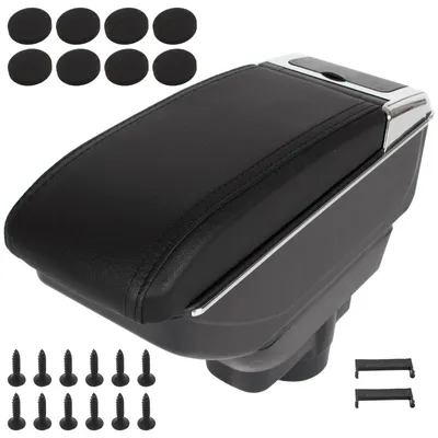 Produktbild von Opel Corsa D 06-14 Armlehne mit Ablagefach, schwarzes  + Montagesatz