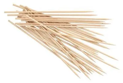 Produktbild von Papstar Schaschlikspieße, Holz Ø 3,5 mm 20 cm, 10 x 1000 Stück