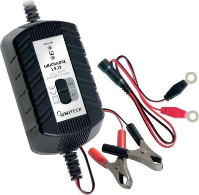 Produktbild von Batterieladegerät 6-12 V – 1,5 A für Batterien 8-40 Ah – UNICHARGE 1,5.12 – UNITECK