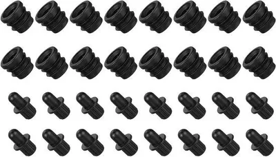 Image de Rotules en plastique pour haut-parleurs, diamètre 8 mm