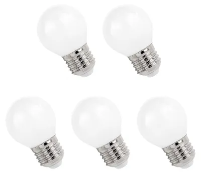Produktbild von Spectrum LED-Glühbirne E27 - Glühbirne 5,5W 650lm 4000K tralweiß 5 Stück