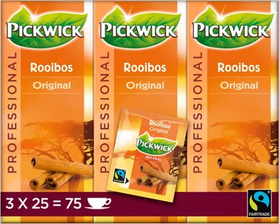 Produktbild von Pickwick Professioneller Rooibos Fairtrade 112,5 Gramm