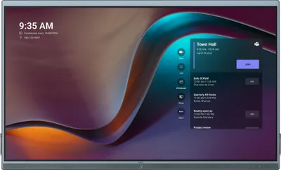 Image de Yealink MeetingBoard86 ETV86 Extended Touchscreen schwarz (Speditionsversand)