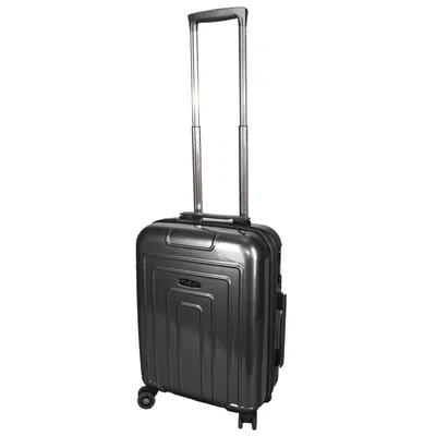 Image de Trolley- Bordcase valise bagage à main noir Lightweight coque dure 2,4 Kg / 30 L