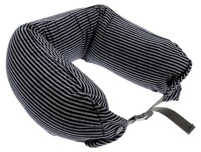 Produktbild von U-förmiges Nackenkissen aus Schaumstoff und Baumwolle für ergonomische Nackenstütze