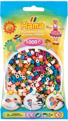 Produktbild von Hama String Bead Mix (201-58), 1000st.