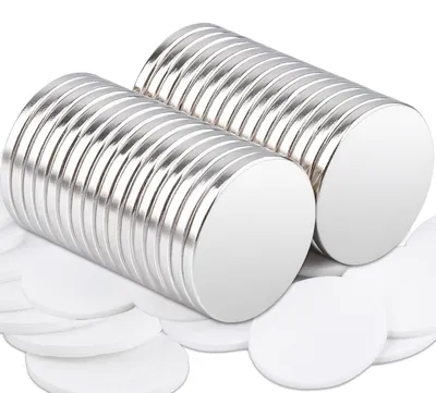Produktbild von Set mit 32 Neodym-Magneten – rund, 20 x 2 mm