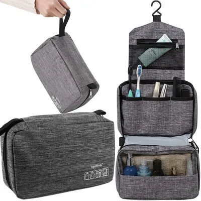 Produktbild von Soulima 20250 Herren Kosmetiktasche - hängend