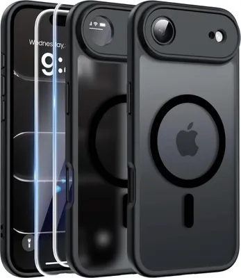 Produktbild von Schutzhülle für Iphone 17 AIR Magsafe Schutz Tasche Slim Cover Case Bumper Screen Full 9H