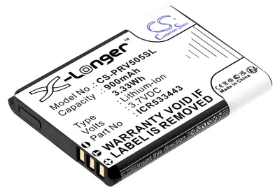 Produktbild von TECHTEK Akku Kompatibel mit [Prestigio] PCDVRR505, RoadRunner 505 Ersetzt ICR533443