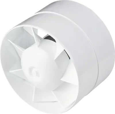 Produktbild von Rohrlüfter Rohrventilator Ø 125 mm Nachlauf/Timer