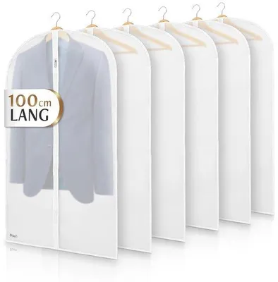 Obrázek produktu pro Ochranná taška na prádlo – optimální ochrana – sada 6 kusů – 100 x 60 cm – voděodolná