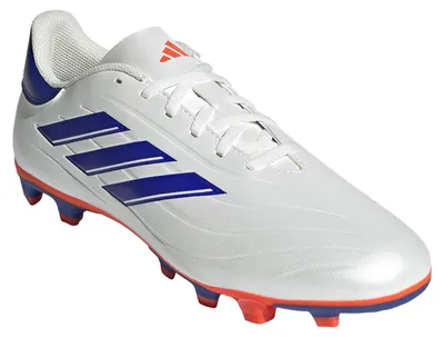 Obrázok produktu pre Adidas - Pánske futbalové kopačky s pevnou podrážkou „Copa Pure II Club“, plast PP6132 (44,5 EU, 44,5 EU) (biela/biela/modrá/modrá)