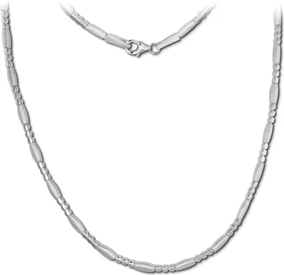 Image de SilberDream Collier 45,5cm Collier Glamour argent mat Collier femme D2SDK443J