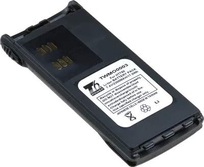 Obrázek produktu pro Baterie T6 Power pro Motorola GP339, Li-Ion, 7,4 V, 2300 mAh (17 Wh), černá