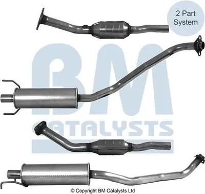 Obrázek produktu pro Katalyzátor pro Toyota Corolla 1.4 1.6 VVT-i