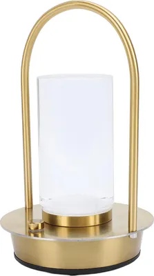 Imagen del producto de Lámpara de mesa moderna, de metal, sin cables, con control táctil, LED de 3 colores y batería de 2000mAh. Ideal como lámpara de noche para dormitorios, salones o estudios