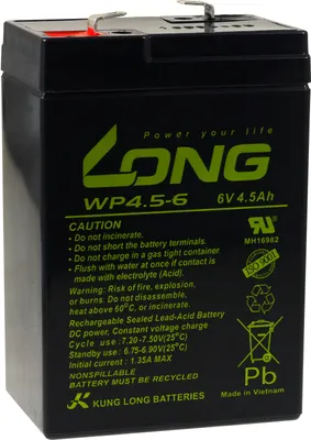 Image de KungLong batterie plomb WP4.5-6