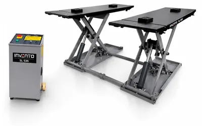 Obrázok produktu pre Pojazdný nožnicový zdvihák do pneuservisu 3,5t, 220V, Invento