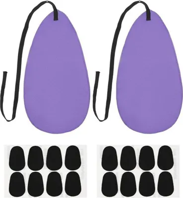 Produktbild von INF Saxophon Reinigungsset mit 2 Tüchern & Mundstück Polster für Hygiene Violett
