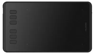 Produktbild von HUION H640P, Kabelgebunden, 5080 lpi, 160 x 99 mm, USB, 1 cm, Schwarz