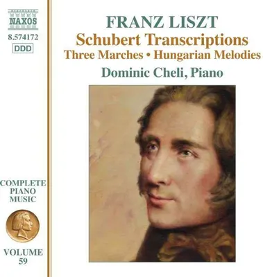 Obrázek produktu pro Franz Liszt (1811-1886) - Klavierwerke Vol. 59 - Schubertovy transkripce