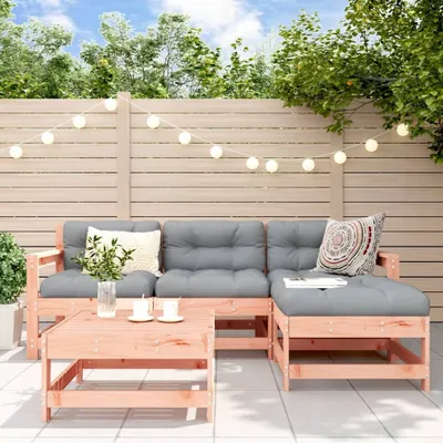 Produktbild von Design Möbel 5-tlg. Garten-Lounge-Set Massivholz Douglasie - 2024 Neu