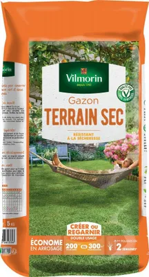 Immagine prodotto di Erba secca, VILMORIN, 5 kg 200 m²