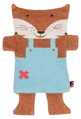 Produktbild von Körnerkissen 'Fuchs' 16 x 29 cm Terracotta
