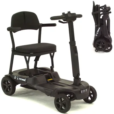 Produktbild von Seniorenmobil automatisch faltbar Elektromobil leicht Mobilitätsroller Elektroroller elektrisch klappbar Fernbedienung 06076