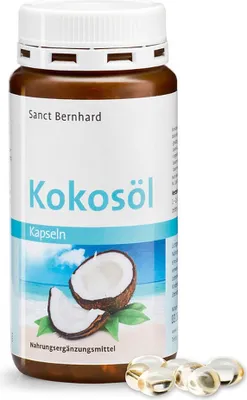 Produktbild von Sanct Bernhard Kokosöl Kapseln - 240 Kapseln
