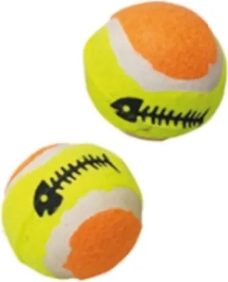 Image de Nobby Balle de tennis pour chats, lot de 32 pièces, Ø 4,5 cm