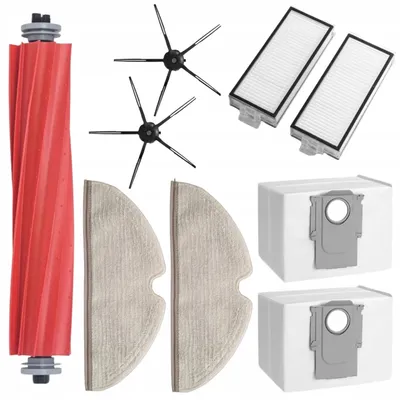 Obrázok produktu pre Príslušenstvo k vysávačom – 9 dielov – kompatibilné s modelmi Roborock Q7 Max / Max+ – HEPA filter