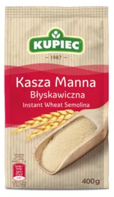 Obrázok produktu pre Kupiec kaszka manna błyskawiczna 400 g