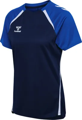 Produktbild von Hummel Lead 2.0 Damen T-shirt Mit Kurzen Ärmeln Blau,Schwarz XL Mann Blau,Schwarz XL