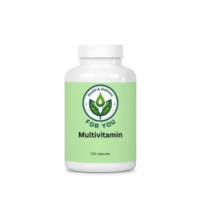 Produktbild von Health & Wellness For You Multivitamin – 120 Vegane Kapseln