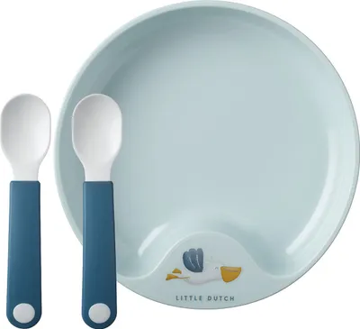 Produktbild von Mepal Mio Lernteller mit Lernlöffel Sailors Bay