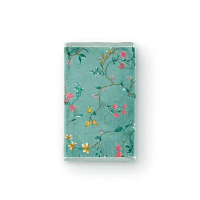 Produktbild von Pip Studio Gästehandtuch Les Fleurs_Green_UV_UV_30x50 30 x 50 cm 1 Gästehandtuch
