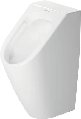Immagine prodotto di Duravit ME by Starck urinoir, Rimless, arrivée par l'arrière, sans moustiquaire, blanc haute brillance avec DuraShield, 280930AA00, 280930AA00