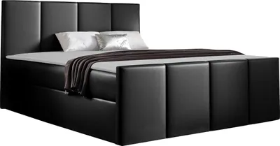 Produktbild von MIRJAN24 Boxspringbett Lars, Ehebett mit zwei Bettkästen, Doppelbett, Stilvoll Schlafzimmer (Soft 011, Größe: 120x200 cm)