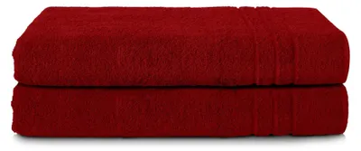 Imagen del producto de Juego de 2 toallas de sauna de gran tamaño (XXL), de 70x200 cm, fabricadas con 100% algodón