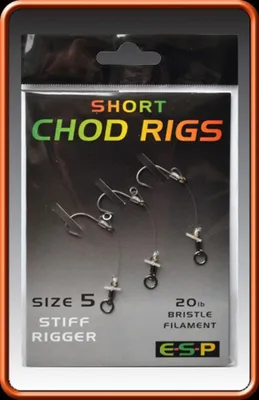 Zdjęcie produktu dla Przypony ESP Short Chod Rigs rozmiar 8