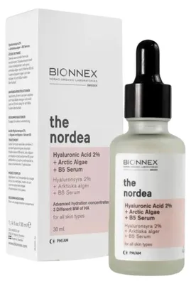 Obrázek produktu pro Kyselina hyaluronová 2% sérum s vitaminem B5 - 30 ml - Bionnex