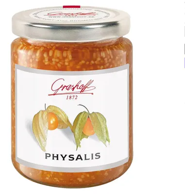 Obrázek produktu pro Grashoff physalis jam Extra kolumbijské plody physalis 250g