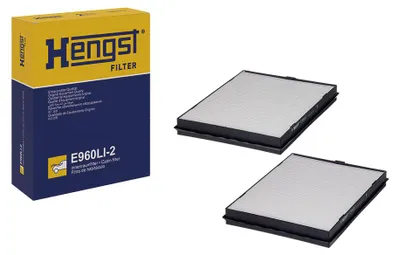 Produktbild von Innenraumfilter Pollenfilter 30 mm HENGST FILTER für u.a. BMW 5er